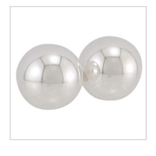 Silver Kegel Balls (Ben Wa Balls) 
