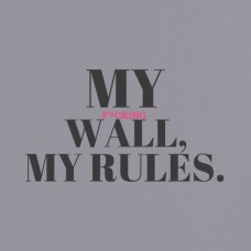 My Wall My Rules Tee (Grey/Silver)