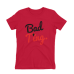 "Bad Ting" Naughty Graphic Tee (Red/Black)
