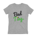 "Bad Ting" Naughty  Graphic Tee - (Green/Black)