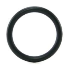 1.5" Rubber Cock Ring - Black