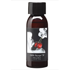 Edible Glow Massage Oil - 2oz - Cherry Flavor (Travel Size)